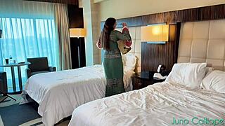 cheating wife takes anal pounding in hotel room