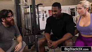 hey loser watch your fat wife ride that huge bbc trainer