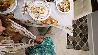 stuff your stepmom kymber leigh fat ass for thanksgiving?