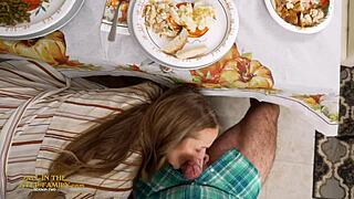 stuff your stepmom kymber leigh fat ass for thanksgiving?