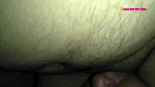 mexican bbw milf jean rodriguez passionately sucks young horny cock