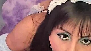 hey this horny mexican maid fucks hard in homemade vid