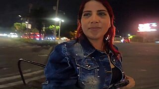 met street slut for food she grabs my dick in her bathroom