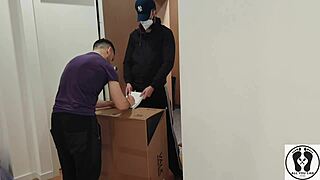 Dollified Nerdy Brunette Student Stripped for First-Time Fuck Doll Humiliation