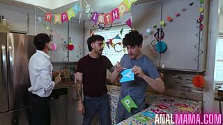 liv's b-day: nasty anal pounding from stepson wild ride