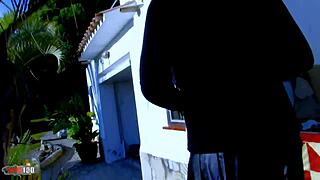 Larry's comeback features hairy milf lady margaux bedroom action