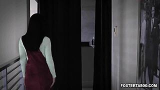 jazmin luv suppresses urges but fucks foster stepdad hard!!