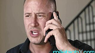 Big ass chubby milf fucks handsome client with big tits deep