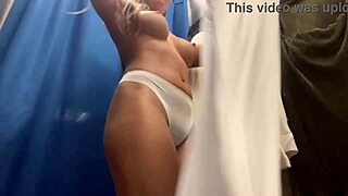 Japanese Milf's Big Boobs Burst From Sexy Dresses In Hidden Cam Fitting