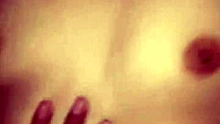 Petite colombian milf's tight pussy fucked doggystyle ends with facial cum