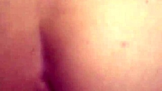 Petite colombian milf's tight pussy fucked doggystyle ends with facial cum