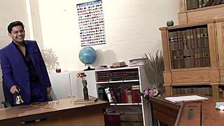 Aletta Ocean Amanda Bleack lesbian classroom fuck