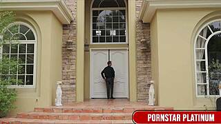 havana ginger strap-on fucks chad diamond's ass hard