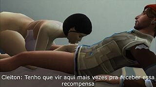 stepson sneaks taboo bites of sims 4 stepmom