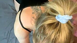 Step Mom Sucks Big Dick Then Gets Fucked Hard and Creampied