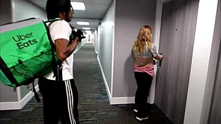 big tits blonde milf swallows huge bbc cum from delivery driver misty rein