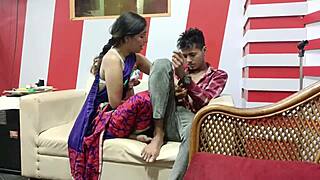 Can this big boobs indian milf's passionate stepson fuck satisfy you?