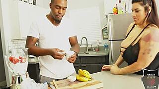 fit rome major pounds big tits milf in doggystyle and cowgirl