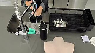 i kept fucking my horny stepmom's sex doll right in front of her