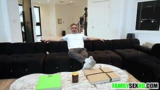 boss's horny redhead wife and stepdaughter crave my pounding now