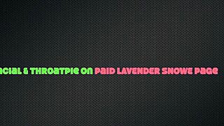 Gorgeous Asian Jade's heavy makeup face gets extreme cumshot throatpie!