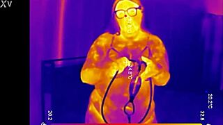 Thick BBW Locked Chastity Belt Fingered Then Stuffed Huge Butt Plugs Anal POV