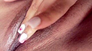 Chubby Brazilian Milf Masturbates Huge Tits and Pussy with Dildo Toy