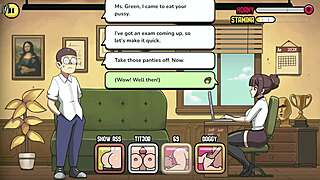 Cartoon Milf Bent Over Takes Dick Deepthroat Sucks Cock Titty Fucks