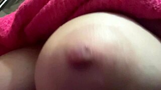 artemisia love bounces big horny tits in slow motion tease