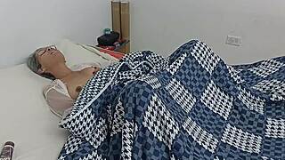 Stepsis fingers wet pussy shocked when i slip into bed