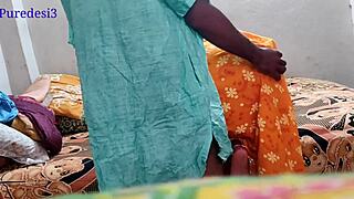 DESI BHABHI SCREAMS IN ECSTASY FROM HARD DOGGY STYLE POUNDING IN BEDROOM CLOSE-UP!