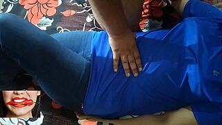 Indian stepdad creampies stepdaughter deepthroat dirty hindi roleplay fuck