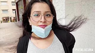 Innocent Chubby Big Tits Dessy Gets Caught And Ends Up In Hot Putalocura Sex!