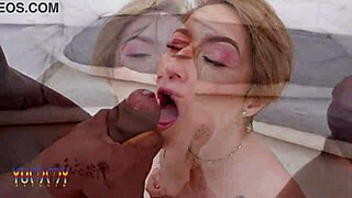 Mina K's Emotional Interracial Anal Bliss With Jhay Killer's Huge Cock And Piss Gulps