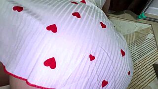 Stepson Grabs Stepmom's Mega Tits Ass Fucks Pussy Asshole Raw!