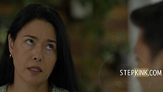 Horny Latina Stepmom Teaches Taboo Manners with Dirty Talk