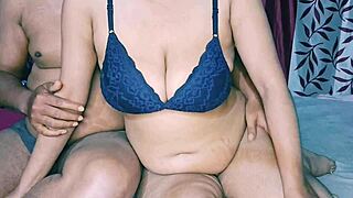 Hot Sexy Desi Indian Bhabhi Flaunts Massive Big Natural Tits Juicy Curves Chubby Milf Body