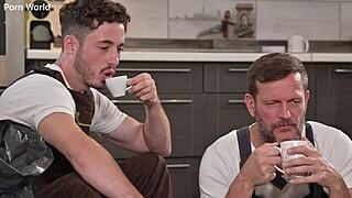 Horny milf olivia del rio dp fucked by construction workers