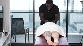 american bbc masseuse barebacks aussie milf pussy to creampie bliss