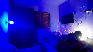 vivi guedez grabs big cock rides it hard with intense desire gaze