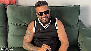 brazilian milf bent over takes huge cock doggystyle rough