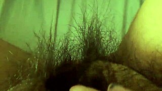 Hairy Cougar Mom Plays Piano with Mature Pussy Exposed