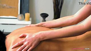 charlotte stokely and jamie michelle enjoy steamy lesbian massage sex