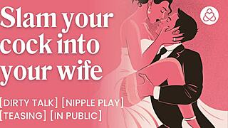 Bride Craves Husband's Monster Cock Deep in Wedding Outdoor Creampie