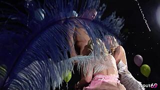 Paige Ashley and Cindy Behr crave my fat cock in lingerie threesome