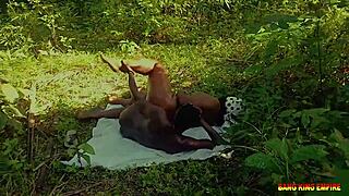 bush orgy with fat ebony milf hairy pussy missionary orgasms