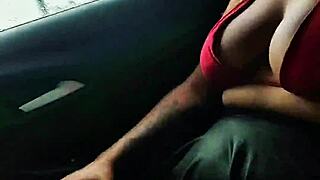 Exhibitionist Wife Flashes Pussy In Uber Taxi Ride